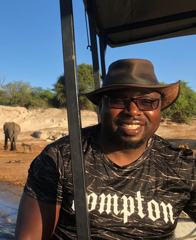 alfred Mhini with jabulani private